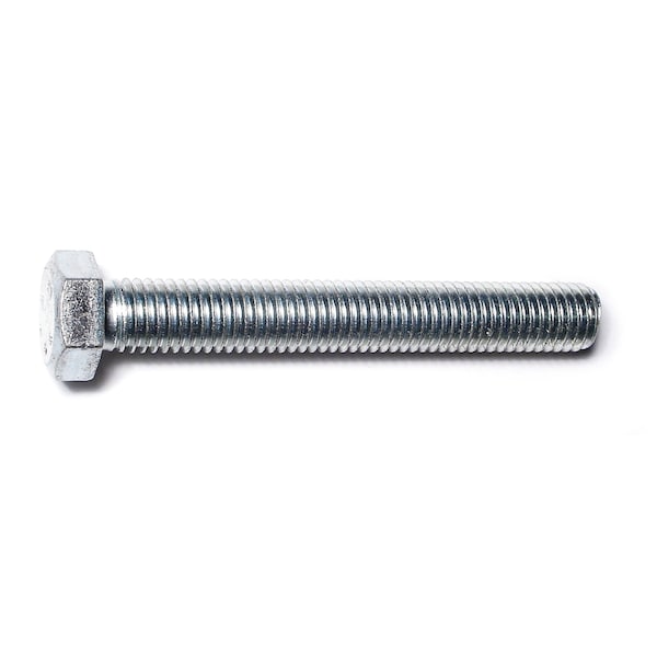 Midwest Fastener 5/8"-11 Hex Head Tap Bolt, Zinc Plated Steel, 4-1/2 in L, 25 PK 50836 - main